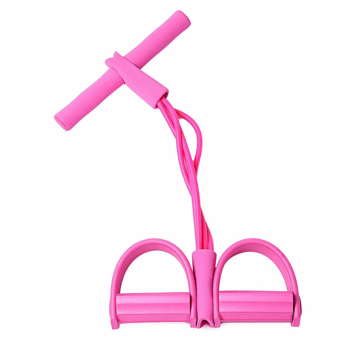 Portable Pilates Widerstandsschnur mit Fußpedalen – Pilates Trainingsgerät für Bauch, Beine & Ganzkörpertraining – Fitness Resistance Trainer – Bild 9