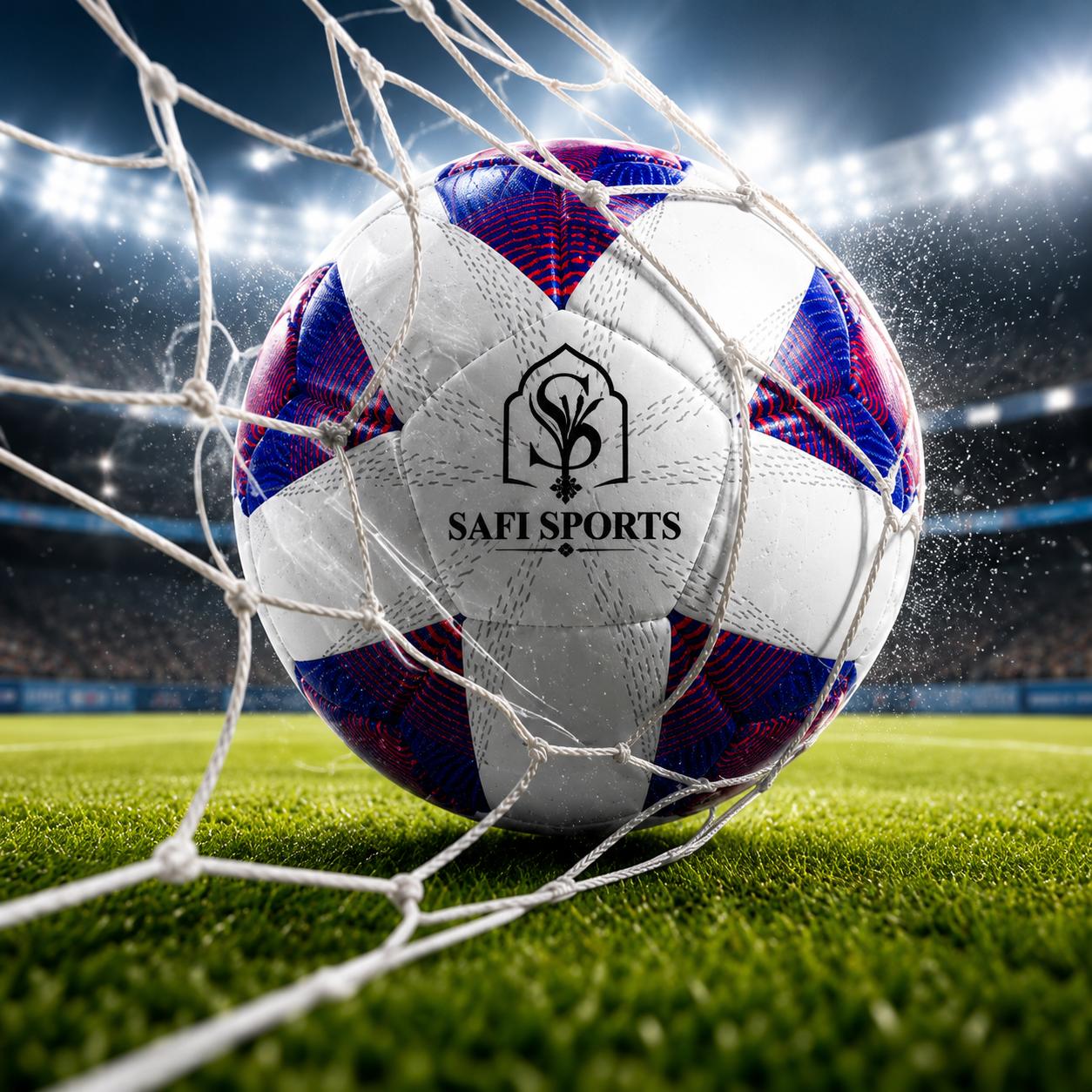 SAFI SPORTS Handgenähter Match Fußball Größe 5 – Profi-Spielball aus Premium PU für Training & Wettkampf – Bild 7