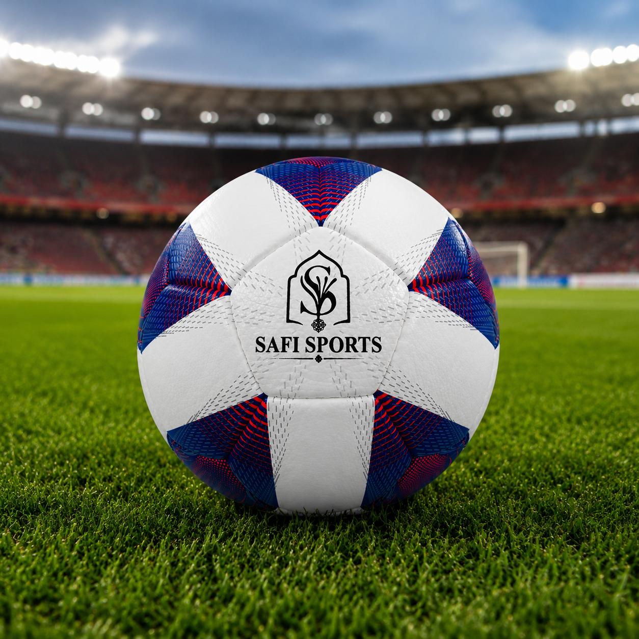 SAFI SPORTS Handgenähter Match Fußball Größe 5 – Profi-Spielball aus Premium PU für Training & Wettkampf – Bild 6
