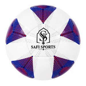 SAFI SPORTS Handgenähter Match Fußball Größe 5 – Profi-Spielball aus Premium PU für Training & Wettkampf
